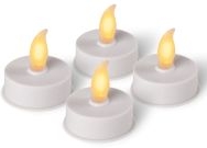 Votive LED yellow flickering