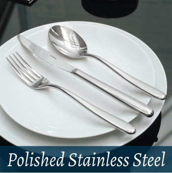 Cutlery polished stainless stell