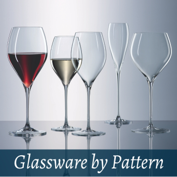 Glassware by pattern