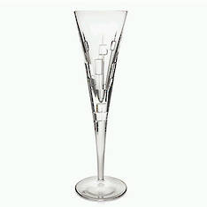 Abacus Champagne Flute Pair