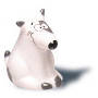 Adam & Ziege Shaker Dog 'Terrier' Grey