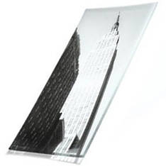 New York Glass Dish Large