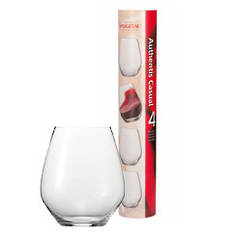 Authentis Casual Burgundy Glass Tube