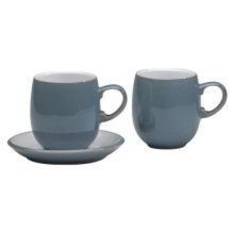Azure Curved Mug