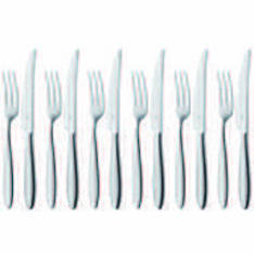 BBQ Steak Knife & Fork 12 Piece Set