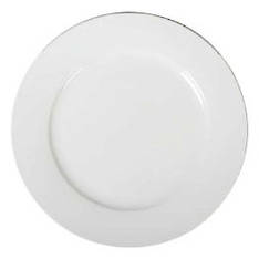 Cordon Bleu Rimmed Dinner Plate