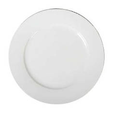 Cordon Bleu Rimmed Entree Plate