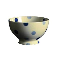 Blue Spot Footed Bowl