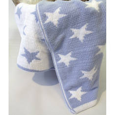Blue Stars Baby Blanket