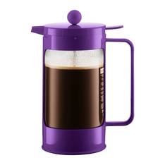 Bean Coffee Plunger Purple 8 Cup