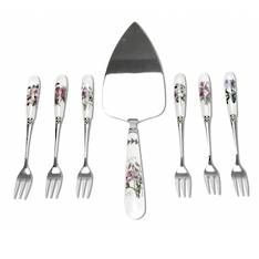 Botanic Garden Cake Slice & Pastry Forks