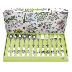 Botanic Garden Pastry Fork & Tea Spoon Set