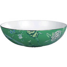 Chinoiserie Green Serving Bowl