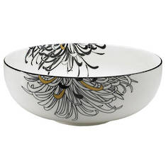 Chrysanthemum Serving Bowl