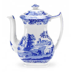 Blue Italian Coffee Pot