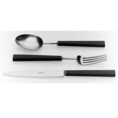 Ebony Matt 44 Piece Cutlery Set
