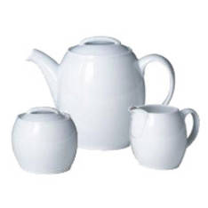 Denby White Tea Set