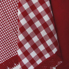 Granny's Tea Towel Red