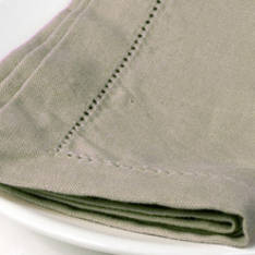 Hemstitch Tablecloths Taupe