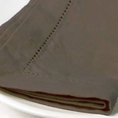 Hemstitch Tablecloths Walnut