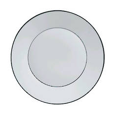 Platinum Lined Lunch Plate