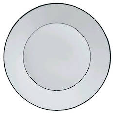 Platinum Lined Dinner Plate
