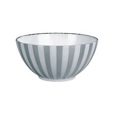 Platinum Striped Bowl 14cm