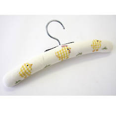 Kids Coathanger Yellow Hens