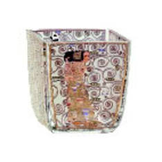 Klimt The Hug Glass Tealight