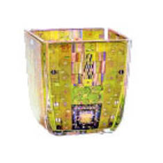 Klimt Stoclet Fries Glass Tealight