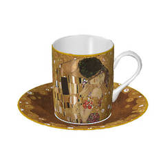 Klimt The Kiss Cup & Saucer