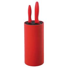 Bistro Knife Block Red