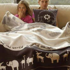 Around The World Large Blanket