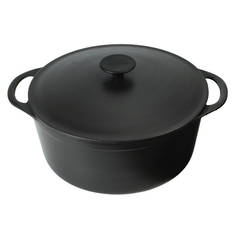 Le Creuset Round Casserole Black