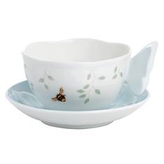 Butterfly Meadow Teacup & Saucer Blue