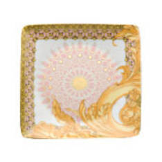 Les Reves Versace Square Dish Flat 12cm