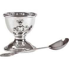 Christening Bear Eggcup & Spoon