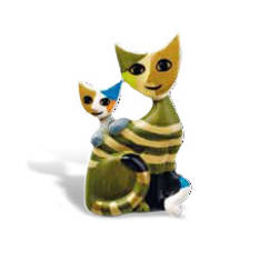 Rosina Cat Magnets Riccardo & Tomasso