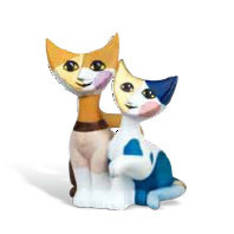 Miniature Cats 'Andrea & Piero'