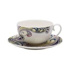 Denby Monsoon Cosmic Tea Cup & Saucer