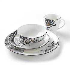 Chrysanthemum 16 Piece Dinnerset