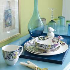 Denby Monsoon Cosmic 16 Piece Dinner Set