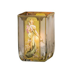 Mucha Tealight Spring