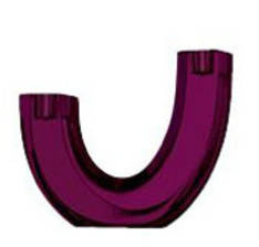 Illuminate Candleholder Purple