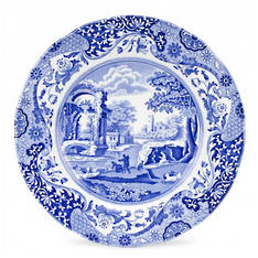 Blue Italian Dinner Plate