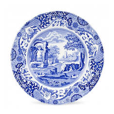 Blue Italian Lunch Plate