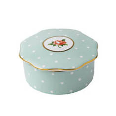 100 Years Polka Rose 1930's Trinket Box