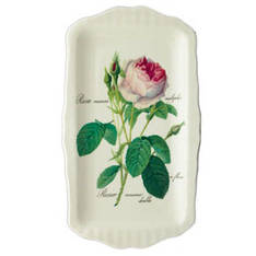 Redoute Rose Sandwich Tray