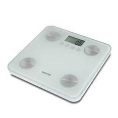 Salter Body Analyser Bathroom Scales White