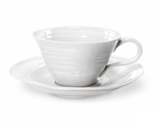 Sophie Conran Teacup & Saucer White